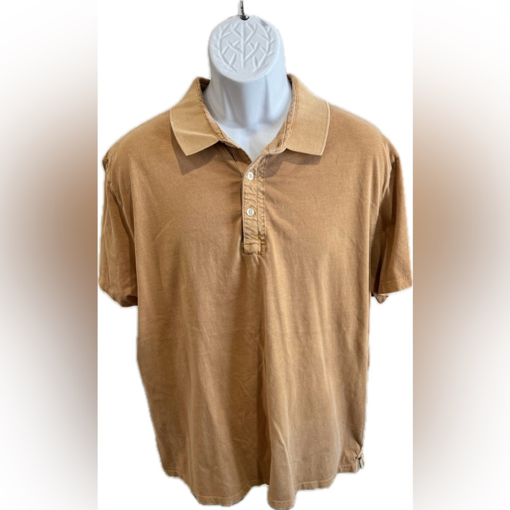 Tre Vero Mens Polo Shirt Short Sleeve Clay Color Size‎ XXL Retail $49.50